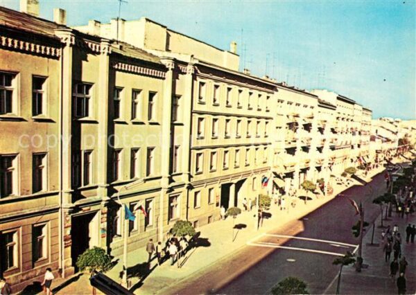 Kielce Ulica Henryka Siekiewicza