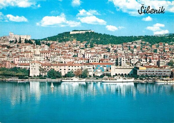 Sibenik Partie am Wasser