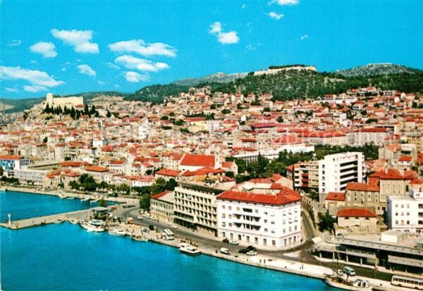 Sibenik Fliegeraufnahme