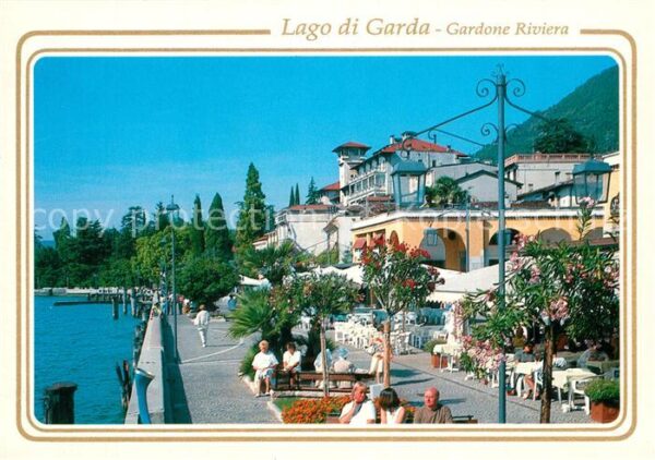 Gardone Garda Seepromenade