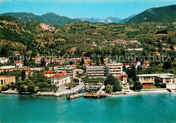 Barbarano Garda Fliegeraufnahme mit Hafen
