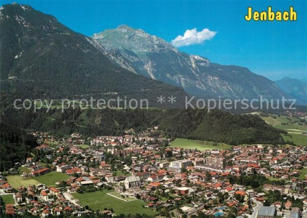 Jenbach Tirol Fliegeraufnahme