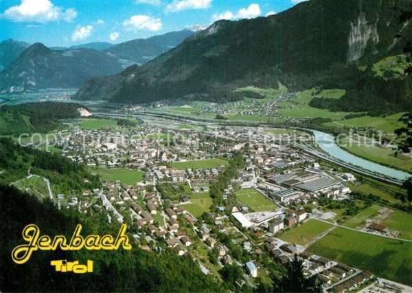 Jenbach Tirol Fliegeraufnahme
