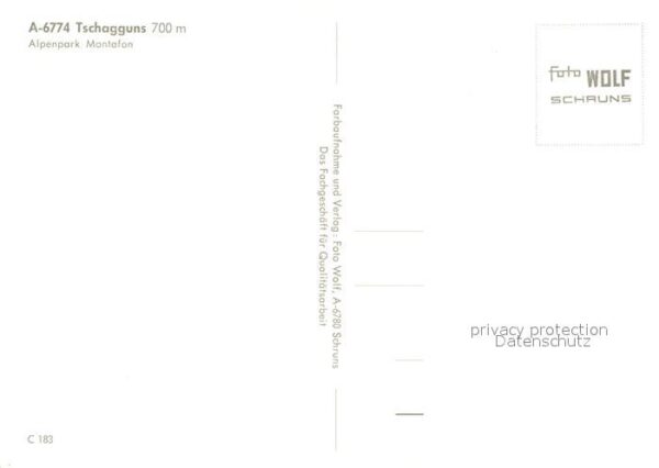 Tschagguns Vorarlberg Alpenpark Montafon – Bild 2