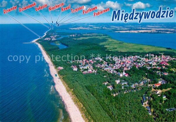 Miedzywodzie Fliegeraufnahme