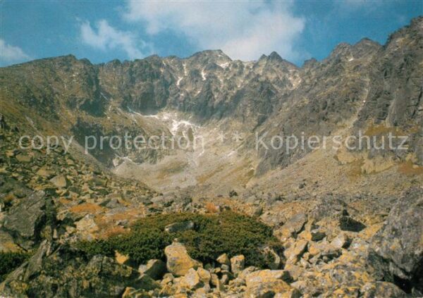 Hohe Tatra Kotol Gerlachu Gebirgspanorama