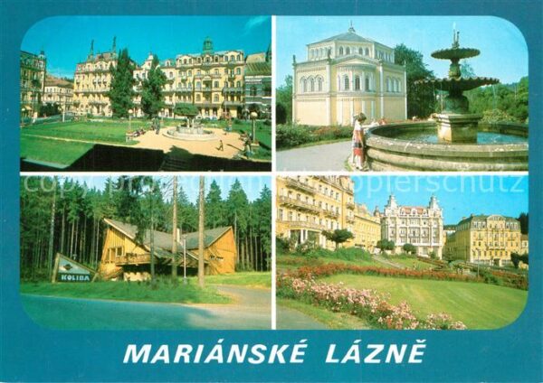 Marianske Lazne Kurhäuser Hotels Brunnen Koliba Restaur