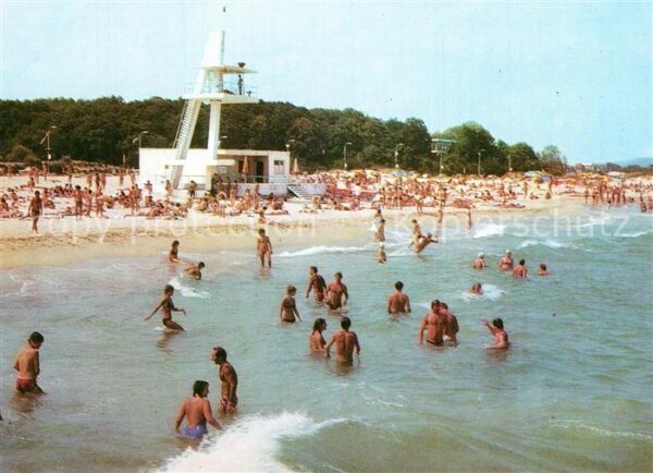 Primorsko Strand des Internationalen Jugendzentru