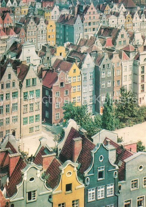 Gdansk Kamieniczki gdanskie Danziger Mietshäus