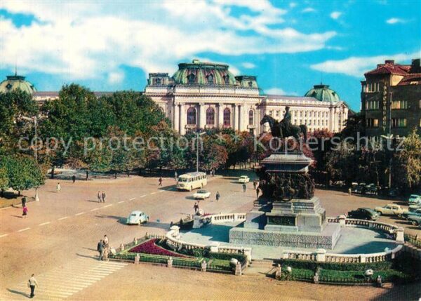 Sofia Sophia Platz Narodno Sobranie Denkmal Reiterst