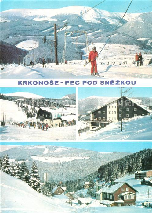 Pec pod Snezkou Wintersportplatz Riesengebirge