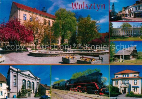 Wolsztyn Marktplatz Sehenswürdigkeiten der Stadt