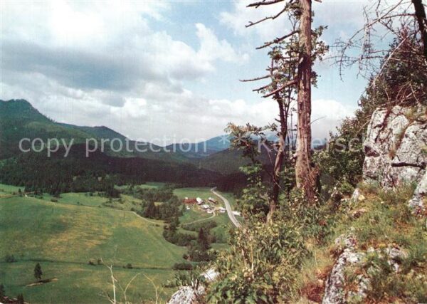 Slovensky Raj Landschaftspanorama