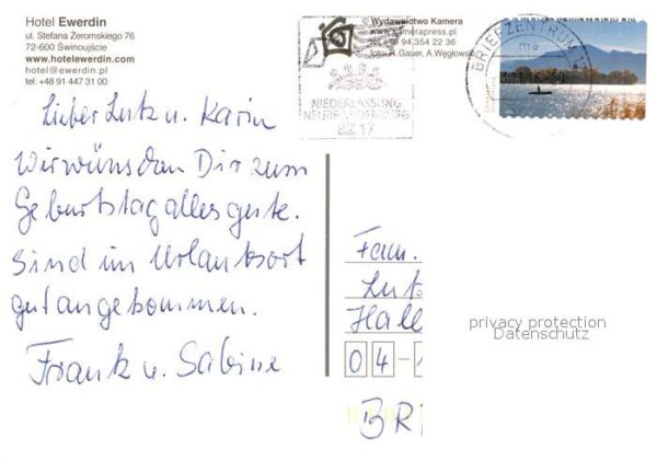 Swinoujscie Swinemuende Strandleben Hotel Ewerdin Segelyacht Le – Bild 2