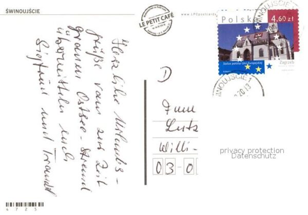 Swinoujscie Swinemuende Kirche Wasserspiele Strand Windmühle Ha – Bild 2