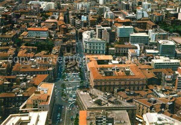Catania Piazza Stesicoro dall aereo