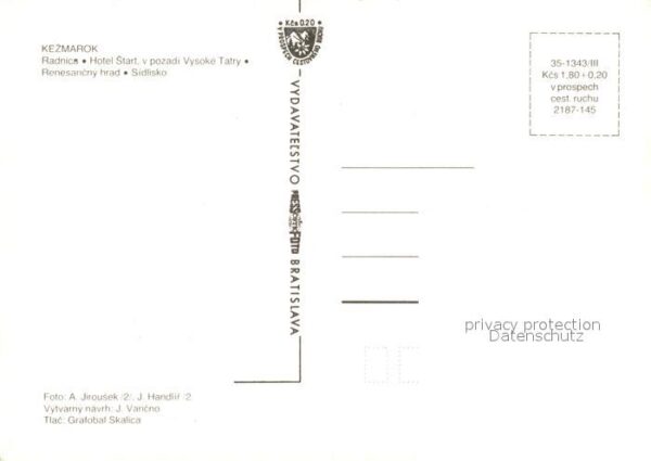Kezmarok Radnica Hotel Renesancny hrad Sidlisko – Bild 2
