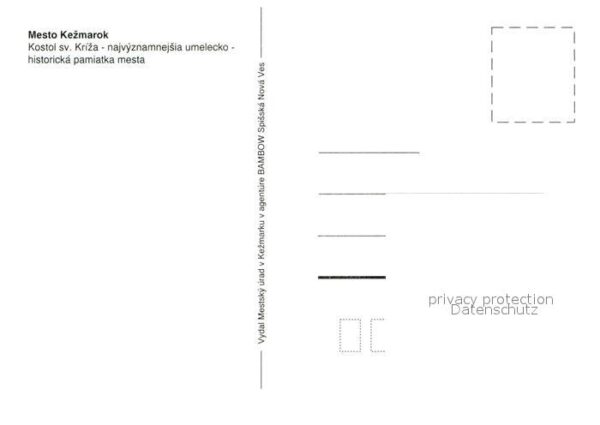 Kezmarok Kostol sv. Kriza Kirche – Bild 2