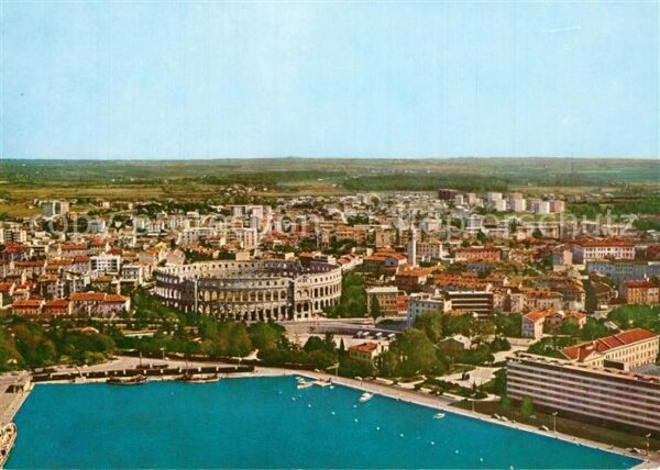 Pola Pula Croatia Fliegeraufnahme