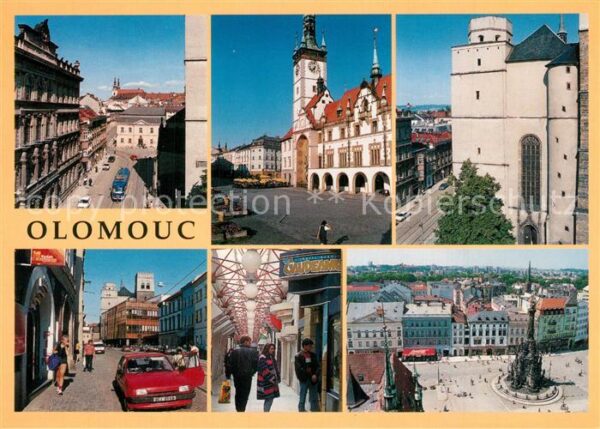 Olomouc Stadtansichten Innenstadt Kirche Rathau