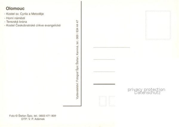 Olomouc Kostel sv. Cyrila a Metodeje Horni name – Bild 2