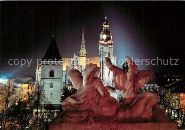 Kassa Kosice Kaschau Slovakia St. Elizabeth's Cathedral and St. Urban