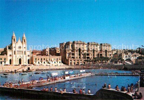 St Julians Malta Balluta Bay