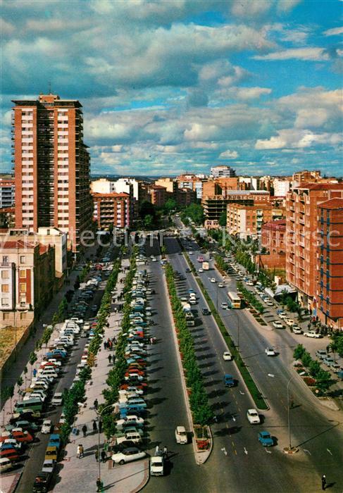 Valladolid Paseo de Zorrilla y Casa de las Mercede
