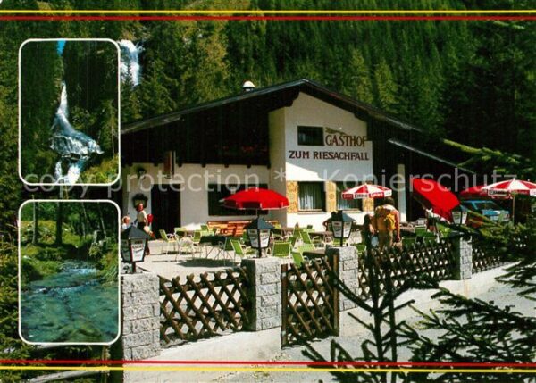 Schladming Obersteiermark Gasthaus Zum Riesachfall Wildbach Wasse