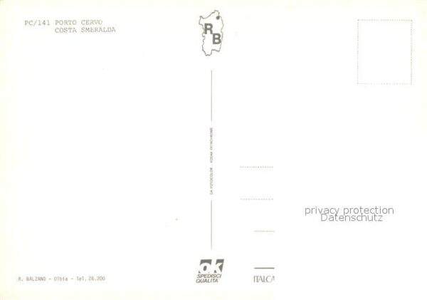Porto Cervo Bucht Brücke Strand – Bild 2