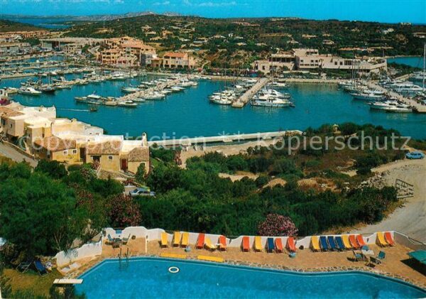 Porto Cervo Panorama Hafen
