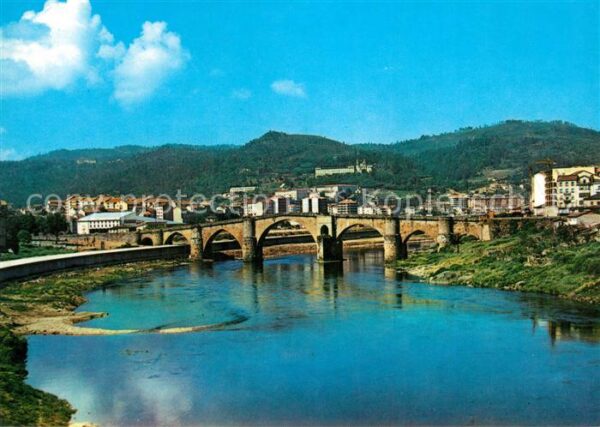 Orense Puente Romano sobre el Rio Mino