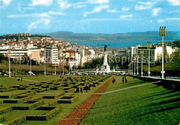 Lisboa Parque Eduardo VII Jardim Monumento