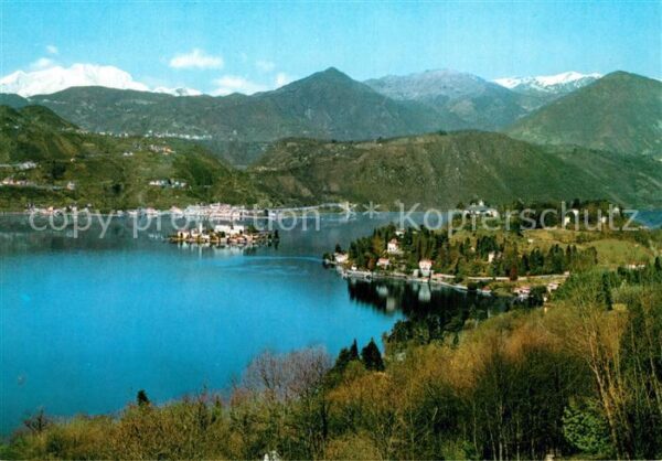 Lago d Orta Isola e Orta San Giulio Alpi