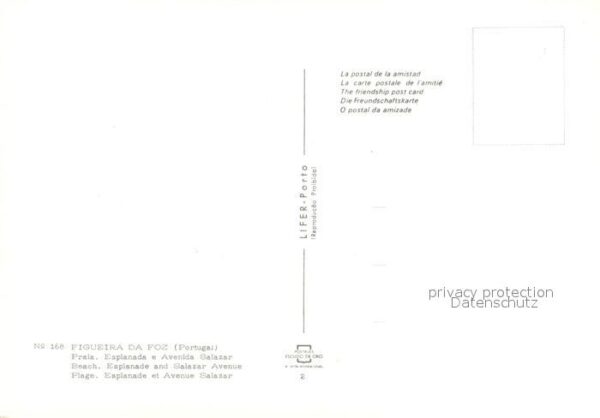 Figueira da Foz Strand Esplanade Avenue Salazar – Bild 2