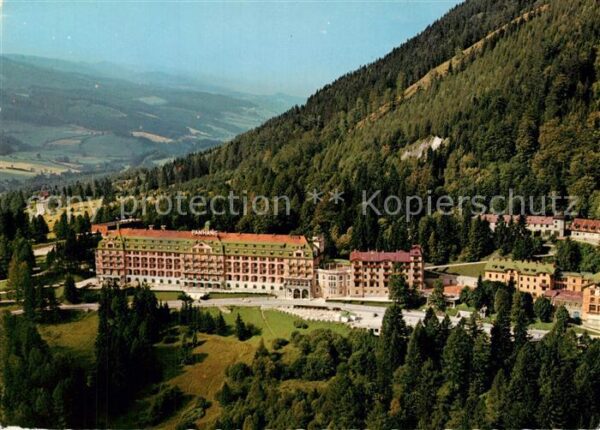 Semmering Niederoesterreich Hotel Panhans Fliegeraufnahme