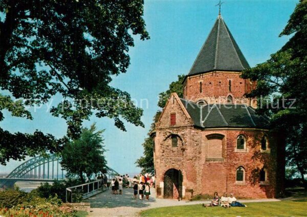 Nijmegen Valkhof met karolingische kapel Kapelle