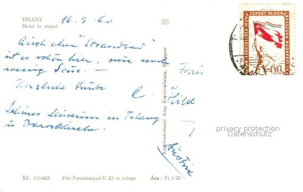 Tihany Motel es strand – Bild 2