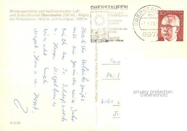 Oberstaufen mit Rindalphorn und Hochgrat – Bild 2