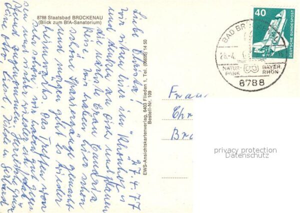 Bad Brueckenau BfA Sanatorium – Bild 2