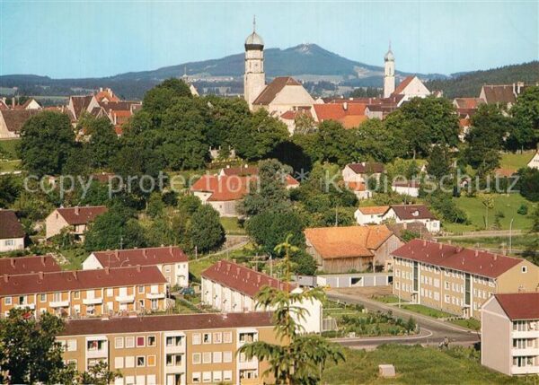 Schongau Bayern mit Hohenpreissenberg