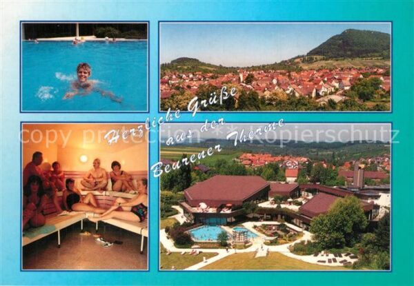 Beuren Nuertingen Panorama Therme Dampfbäder Sauna Therma