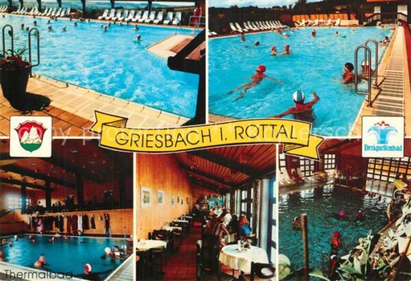 Griesbach Rottal Dreiquellenbad Thermalbecken Hallenbad