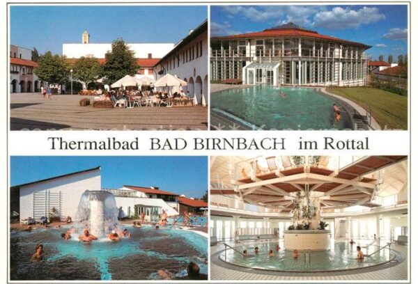 Bad Birnbach Thermalbad Terrasse Thermalbecken Halle