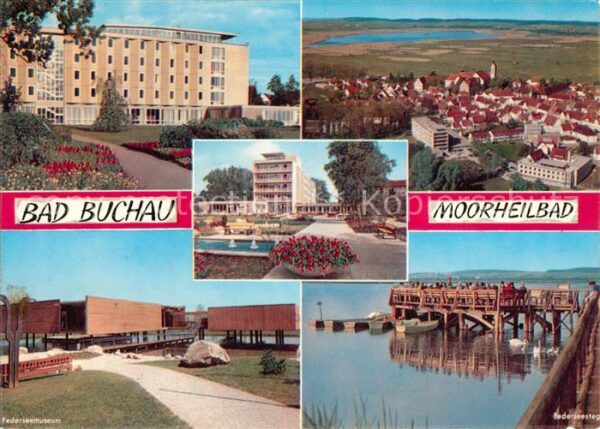 Bad Buchau Federsee Sanatorium Panorama Federseemuseum Seeb