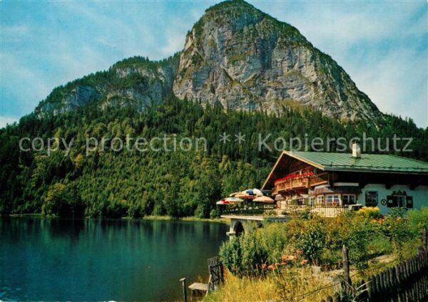 Garmisch-Partenkirchen Seehaus Pflegersee mit Königstand