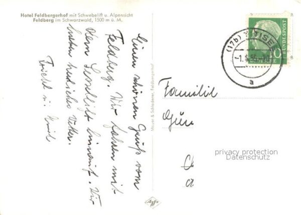 Feldberg Schwarzwald Hotel Feldbergerhof mit Schwebelift – Bild 2