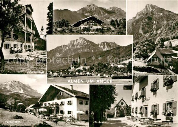 Anger Bad Reichenhall mit Almen am Hochstaufen und Högl