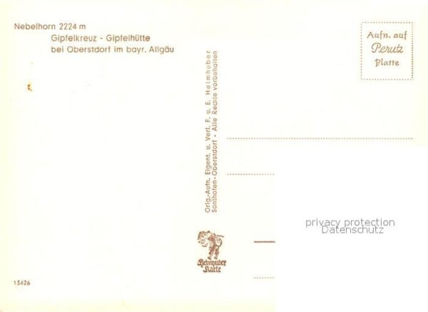 Nebelhorn Gipfelkreuz Gipfelhütte – Bild 2