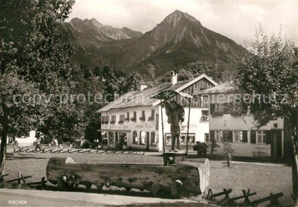 Fischen Allgaeu mit Nebelhorn und Rubihorn